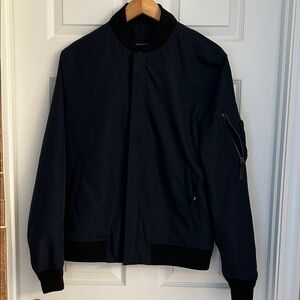 Banana Republic Navy Bomber Jacket
